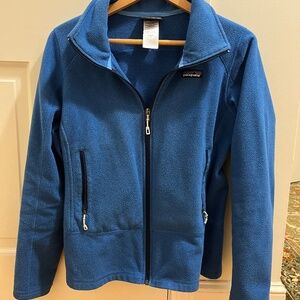 Patagonia Zip Up Fleece in Blue